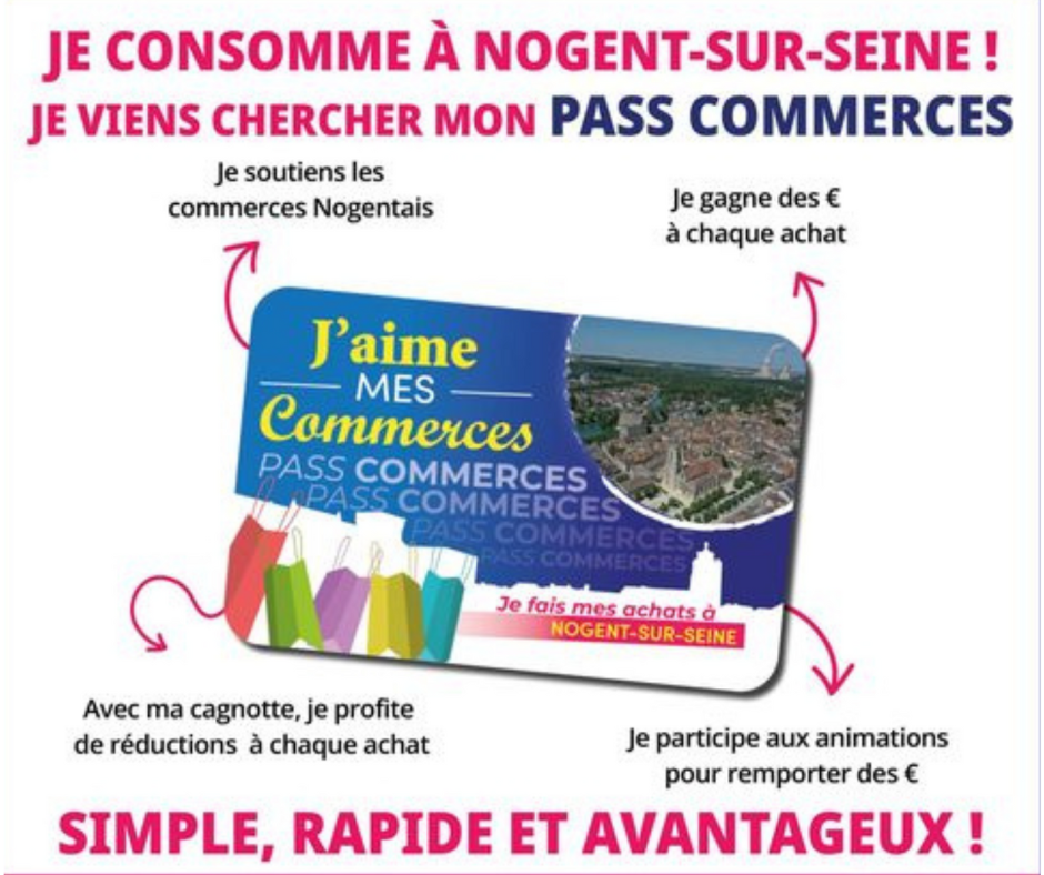ucan, commerçants nogent sur seine, pass commerçants