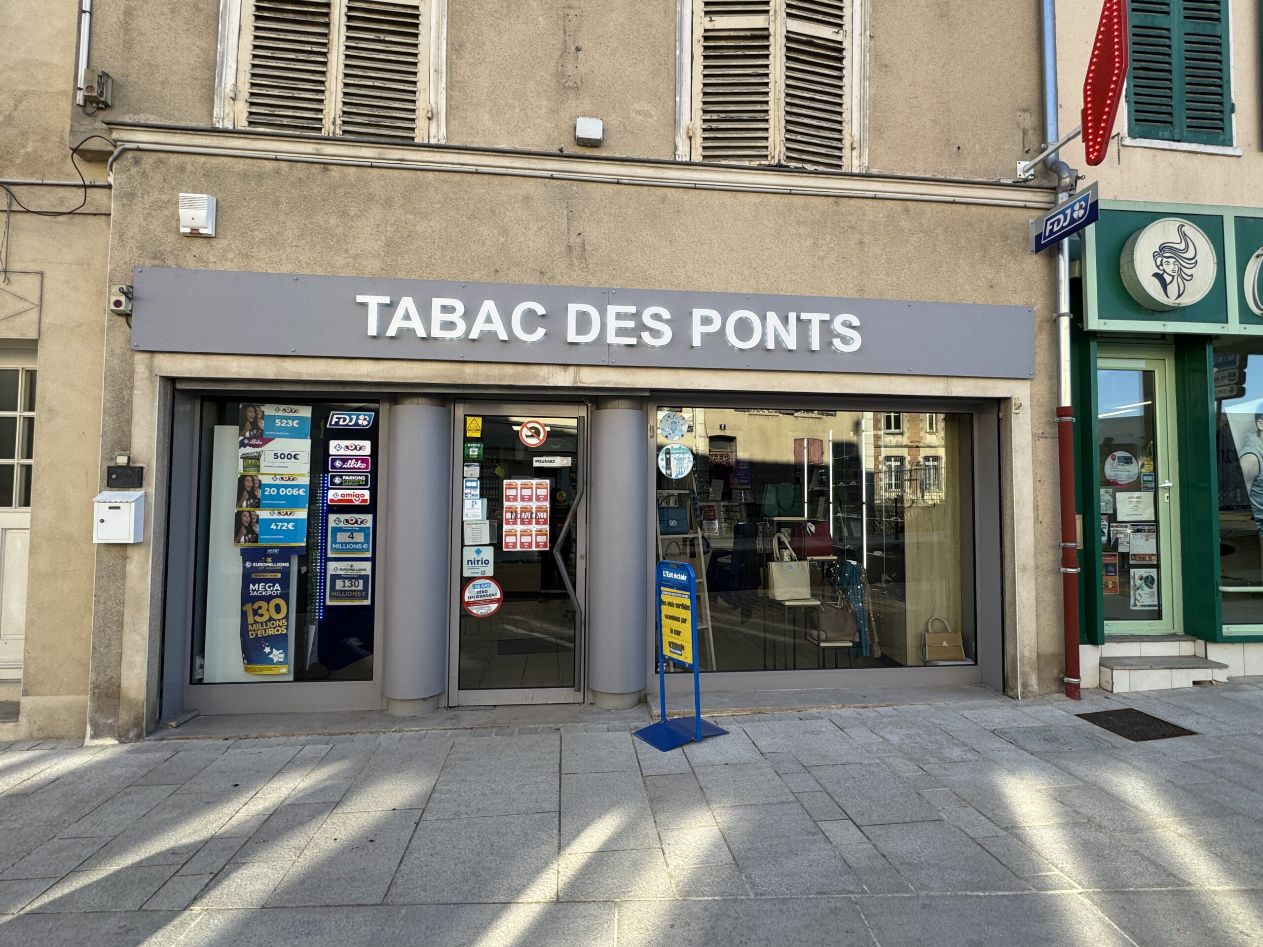 bureau de tabac, FDJ, carterie, Nogent sur seine, Aube