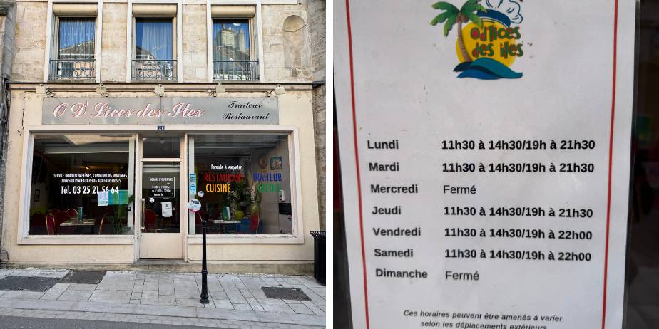 O delices - restaurant créole