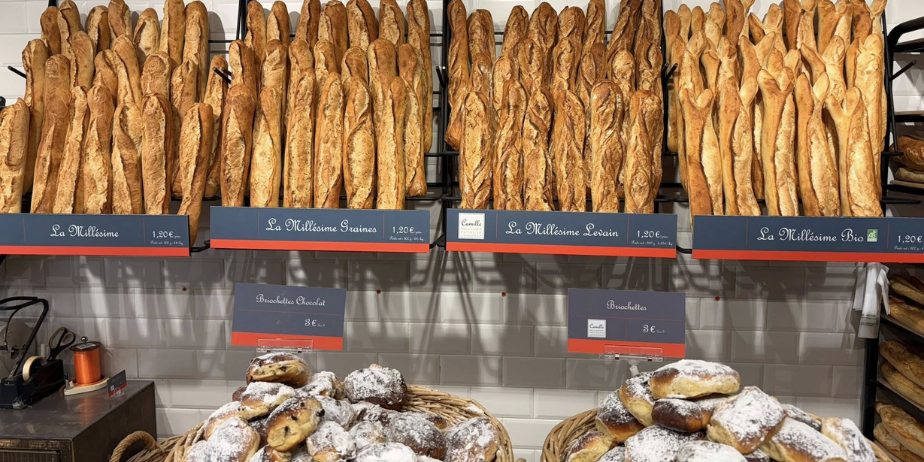 Boulangerie camille à nogent sur seine, vente de pains