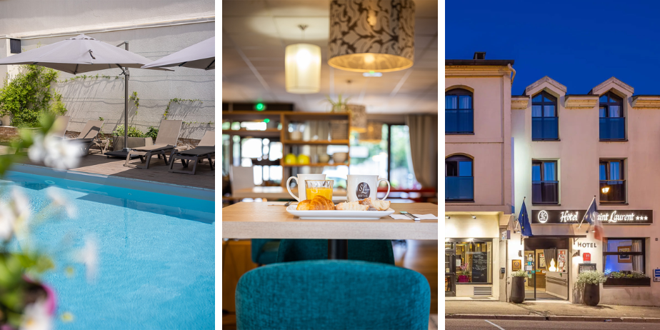 hotel 3 étoiles à nogent sur seine avec piscine